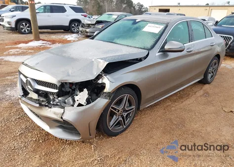 2020 Mercedes-Benz C 300 4Matic из США, поврежденный, VIN WDDWF8EB6LR561410